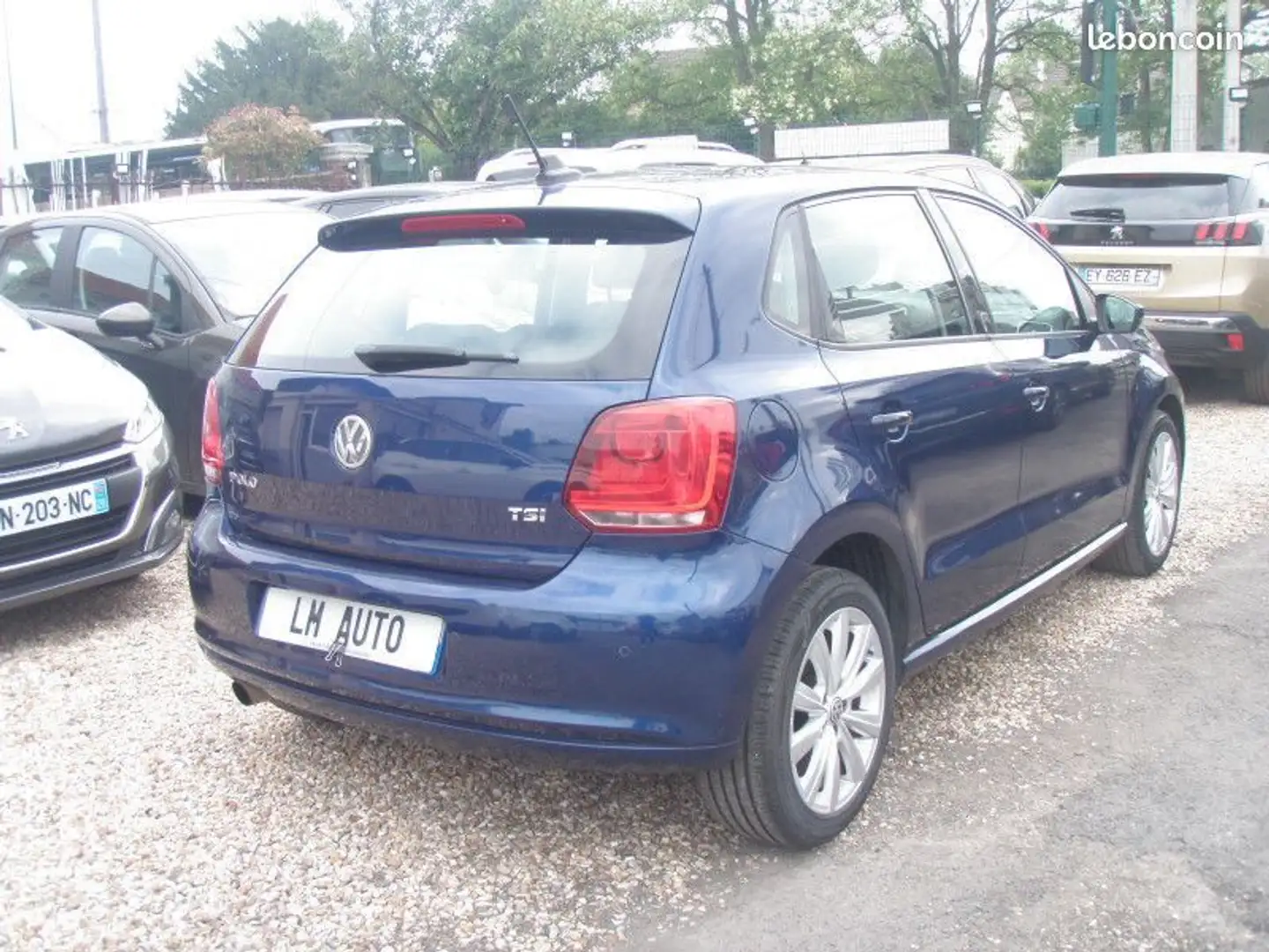 Volkswagen Polo V 1.2 TSI 105 SPORTLINE 5P Bleu - 2