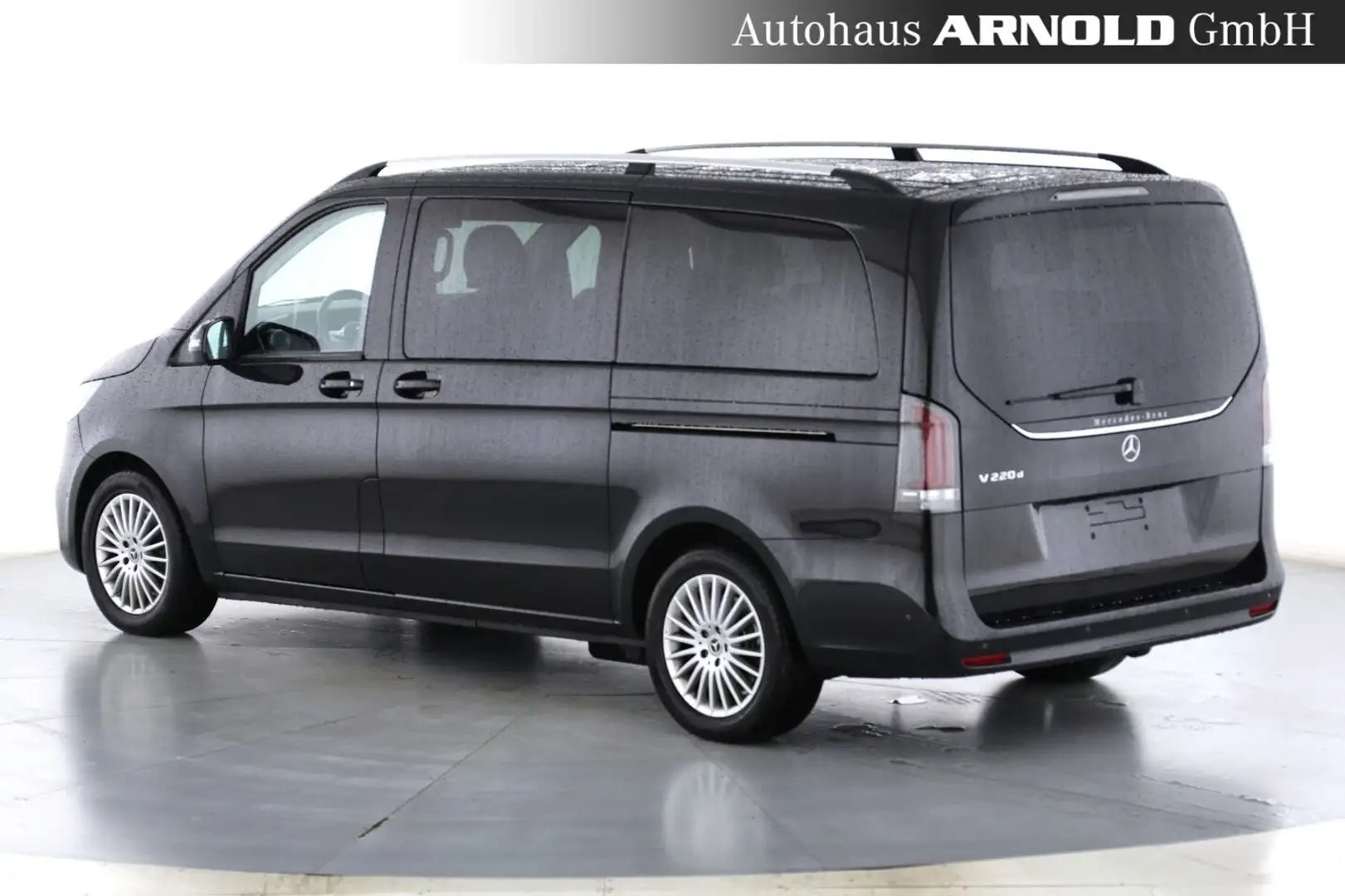Mercedes-Benz V 220 V 220 d STYLE Lang 8-Si. AHK el-Türen el-Klappe Noir - 2