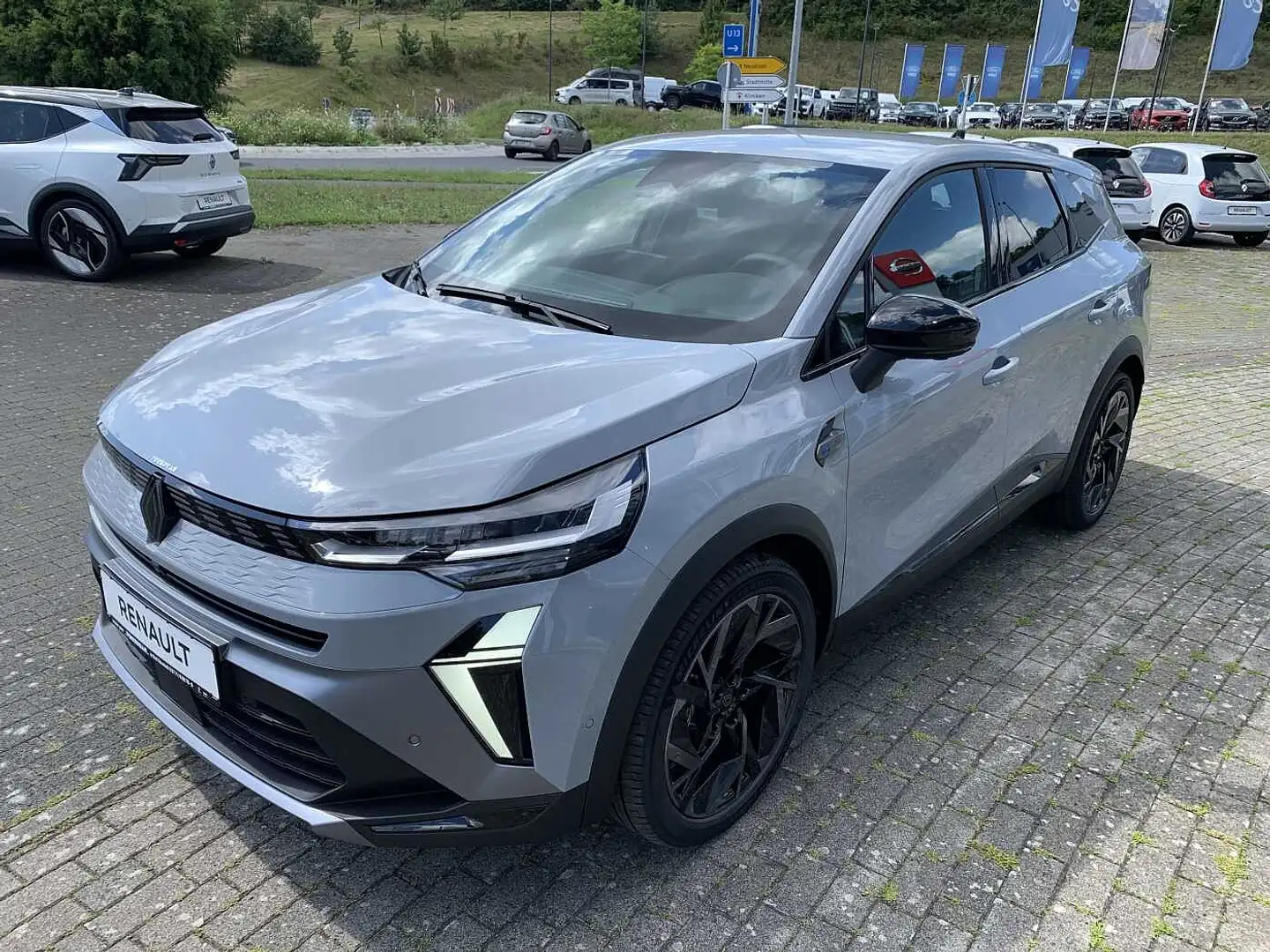 Renault Captur Symbioz Esprit Alpine Full-Hyb.160 360°Kamera Navi Grau - 1