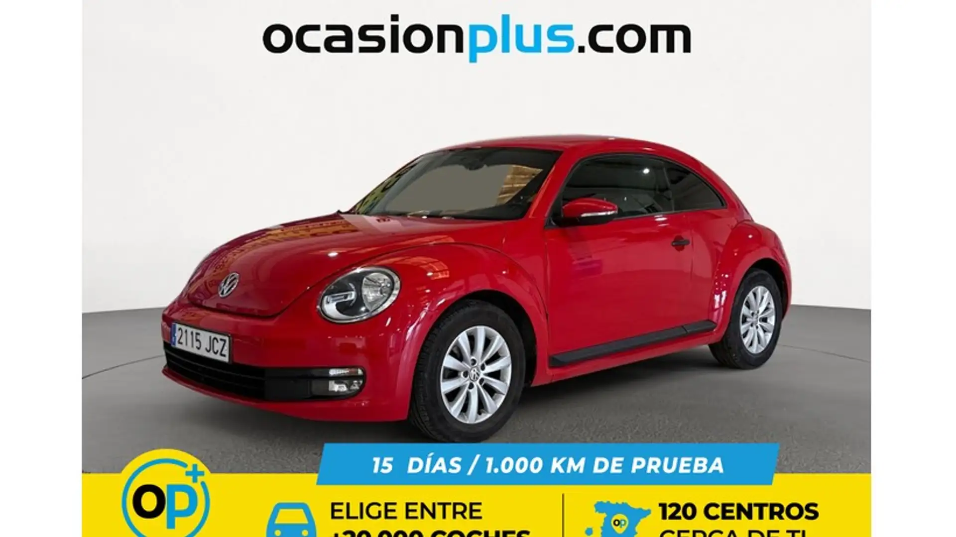 Volkswagen Beetle 1.6TDI Beetlemanía 105 Rojo - 1