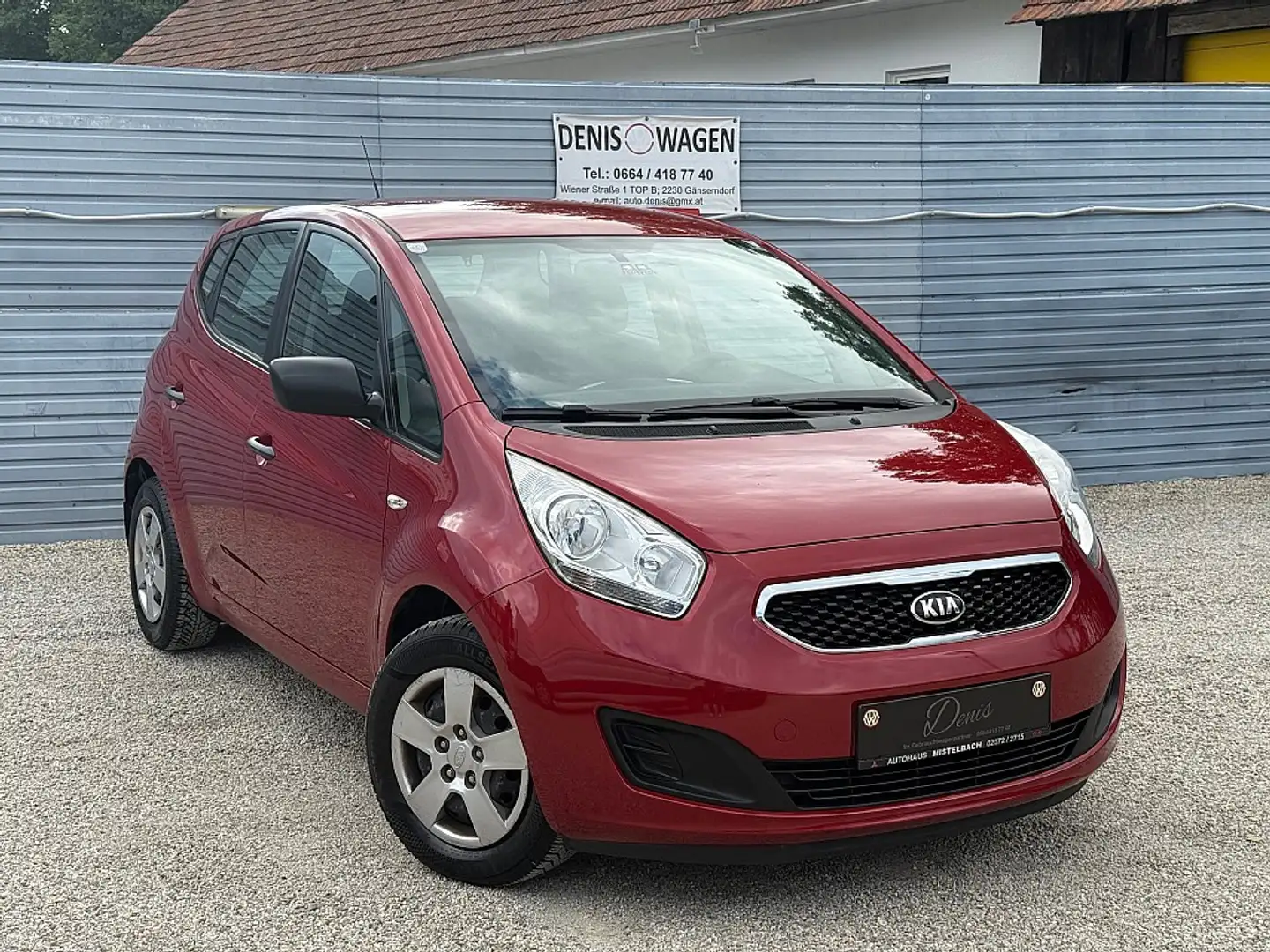 Kia Venga 1,4 MPI Titan 1. Besitz Rot - 2