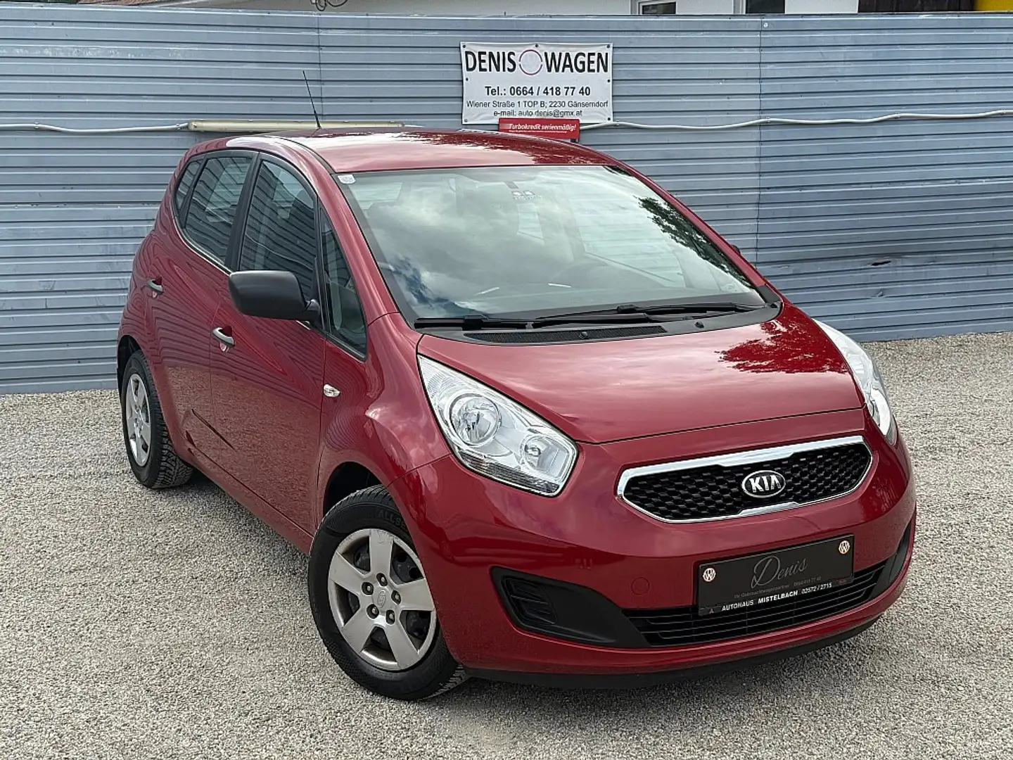 Kia Venga 1,4 MPI Titan 1. Besitz Rot - 1