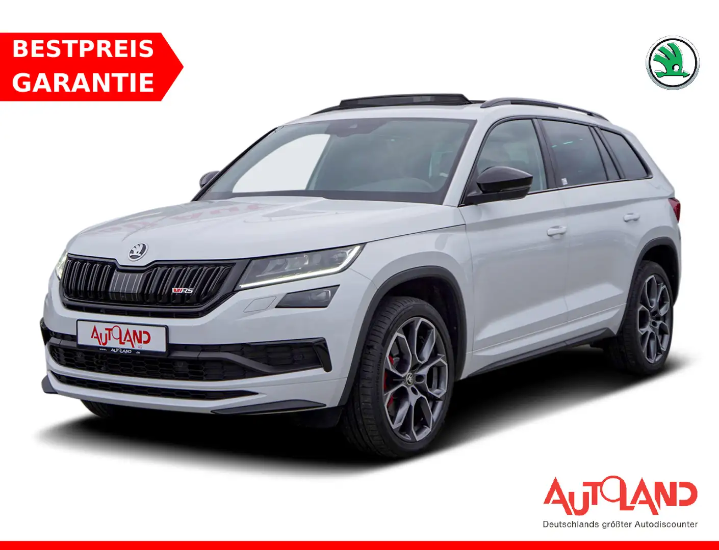 Skoda Kodiaq 2.0 Bi-TDI RS 4x4 AHK Canton Standheizung Blanc - 1