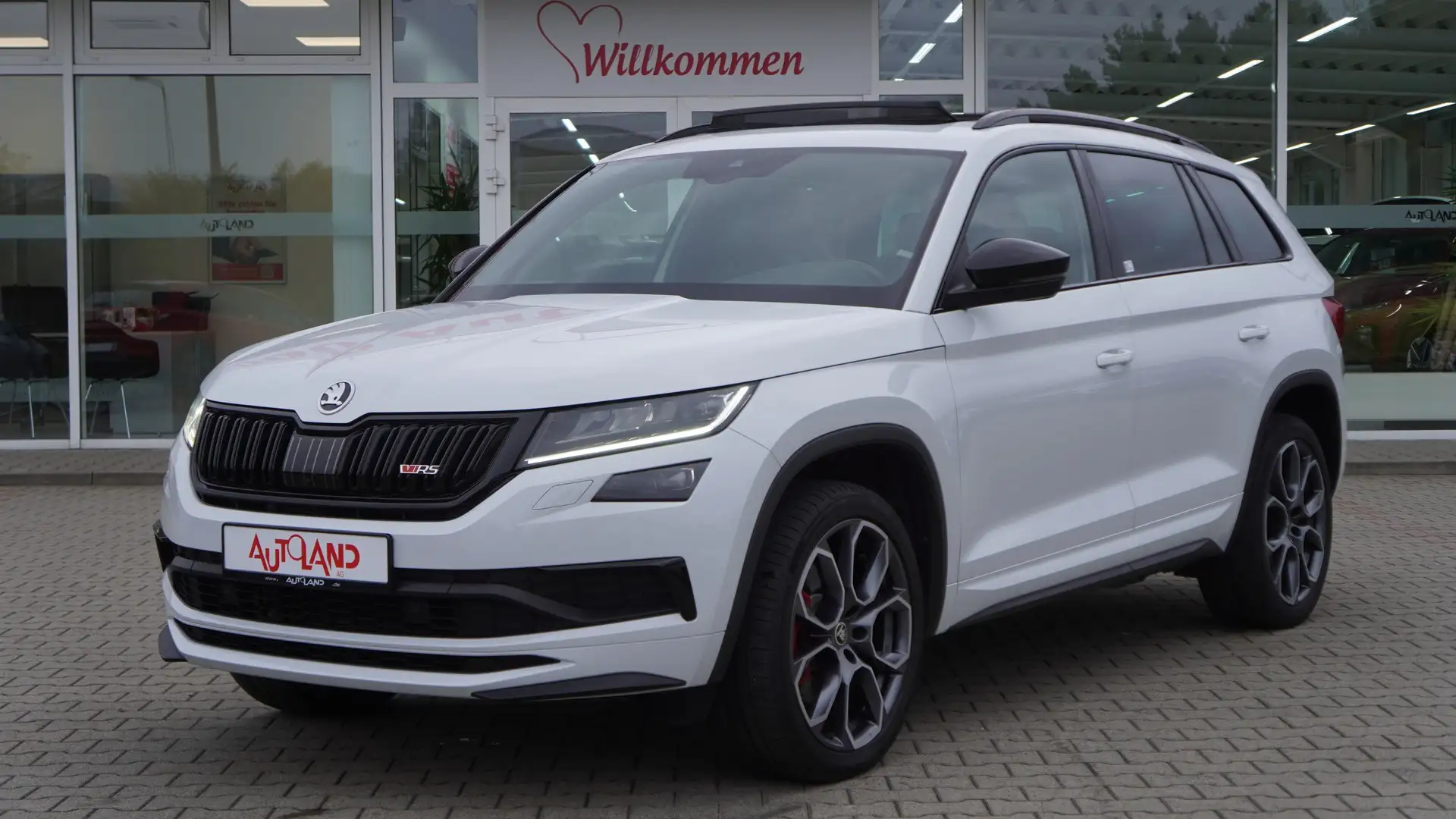 Skoda Kodiaq 2.0 Bi-TDI RS 4x4 AHK Canton Standheizung Blanc - 2