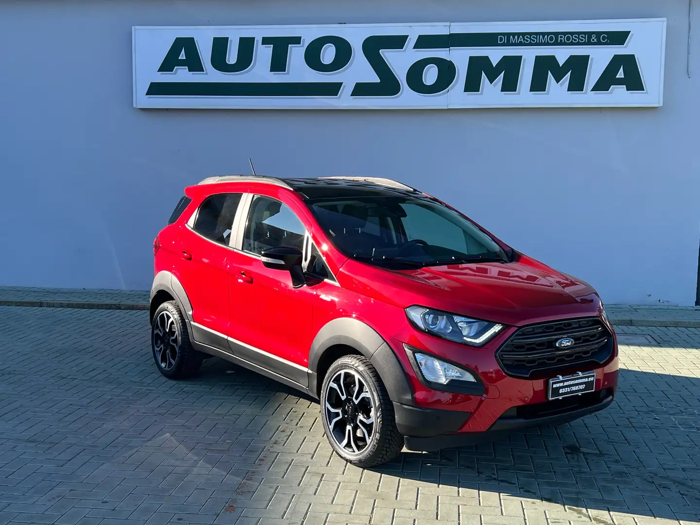 Ford EcoSport 1.0 ecoboost Active  GOMME MULTISTAGIONE NUOVE! Rosso - 1