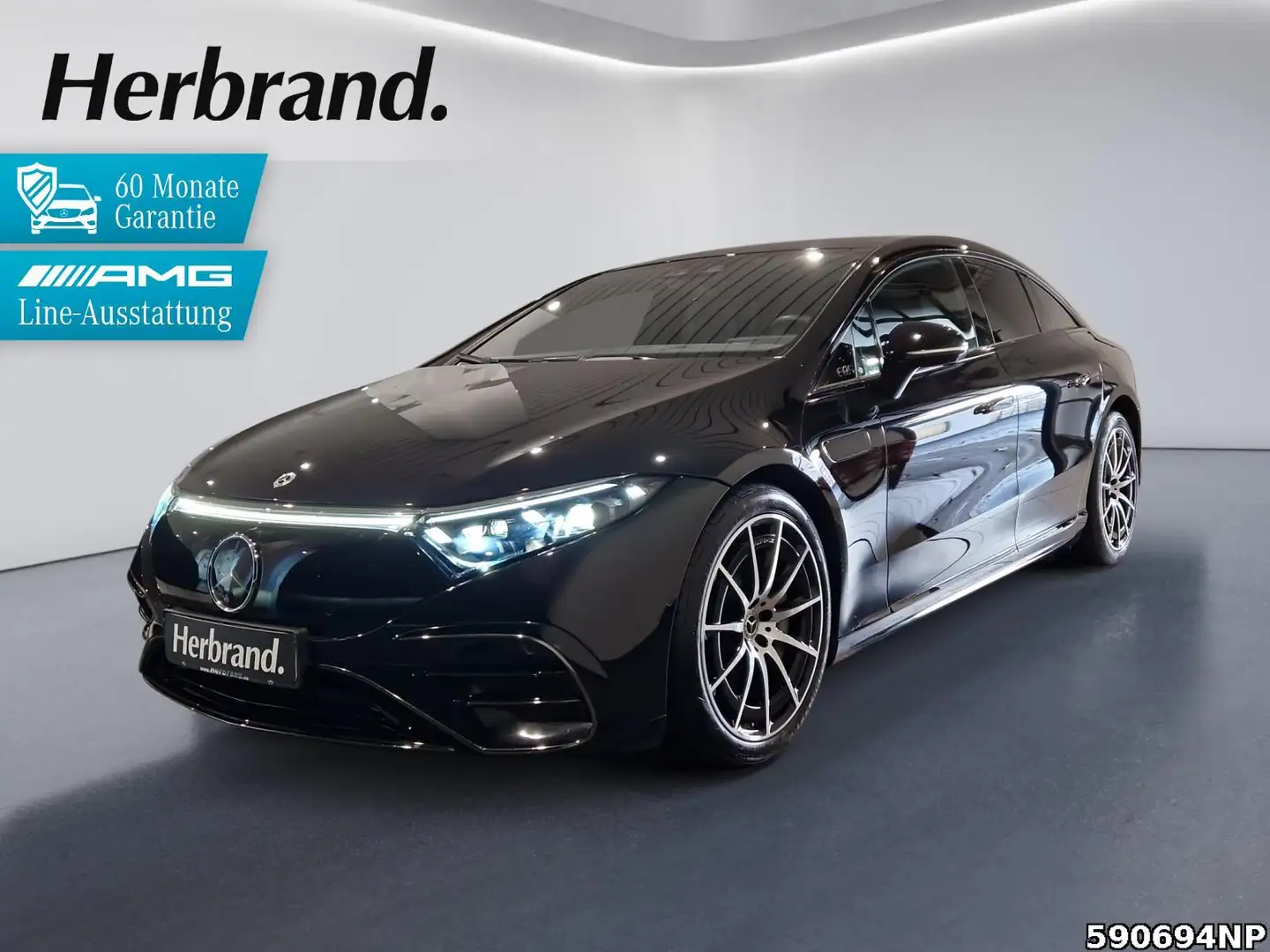 Mercedes-Benz EQS AMG *Night Digital Light Pano Burmester Schwarz - 1