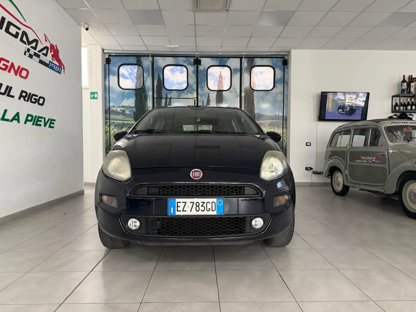 Fiat Punto Punto 5p 1.4 natural power NEO PATENTATI Blauw - 2