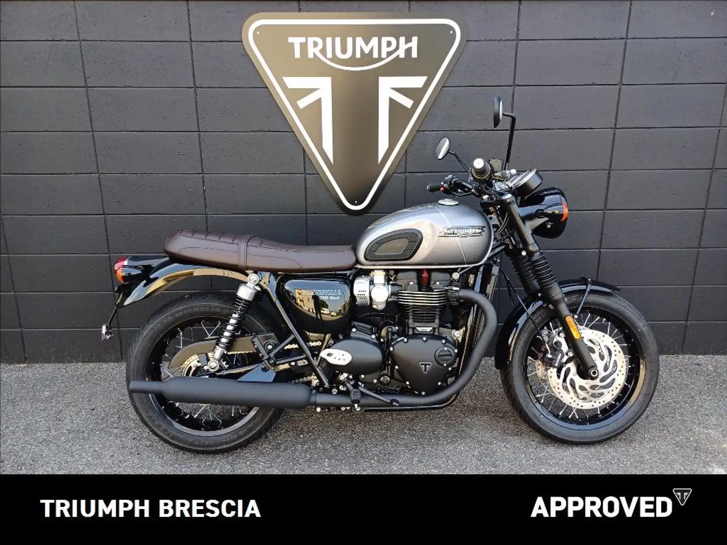 Triumph Bonneville T120 Black Graphite Abs E5+ Gris - 1