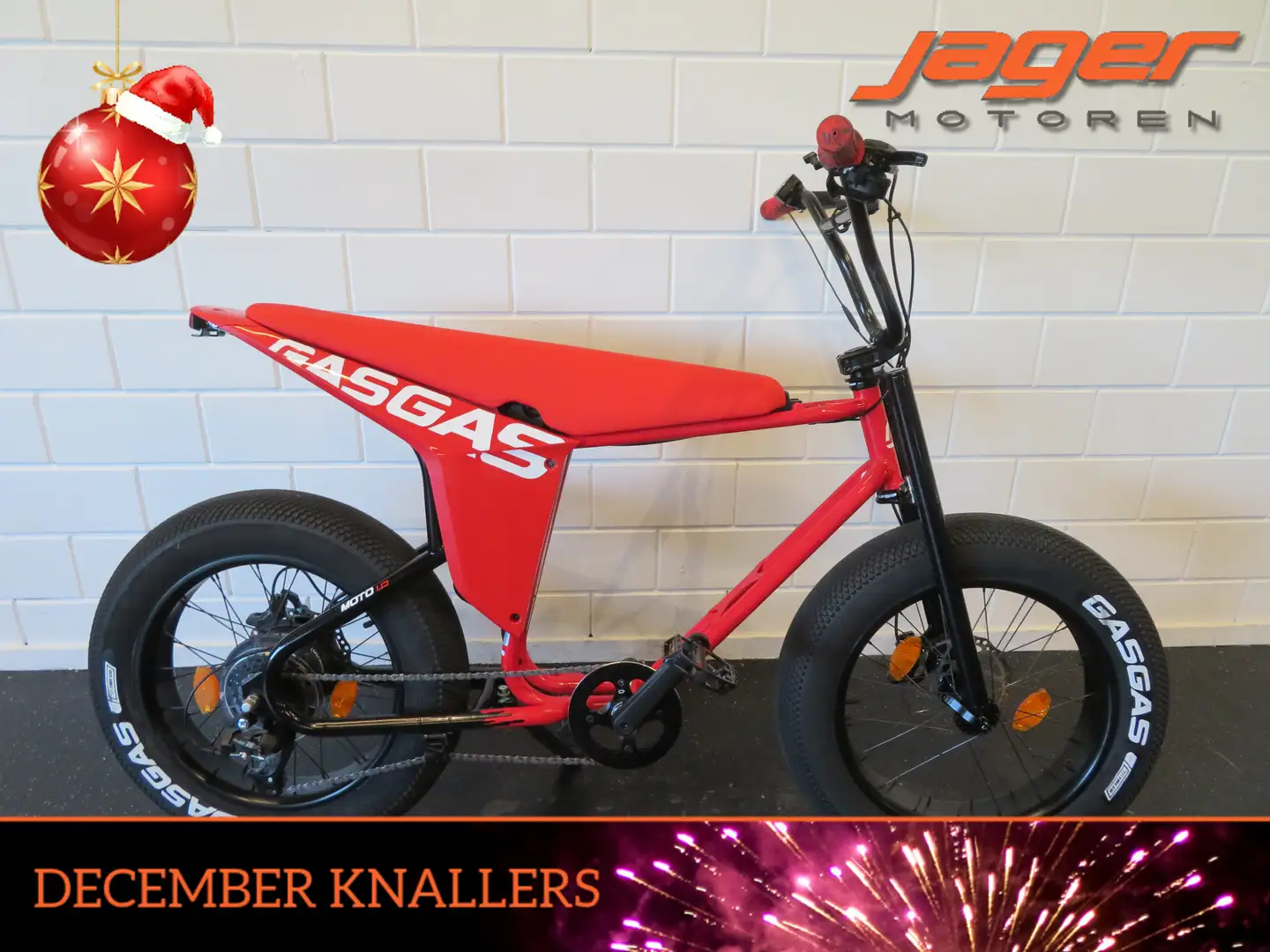 Gas Gas MOTO 1 FATBIKE NIEUWSTAAT! Rood - 1