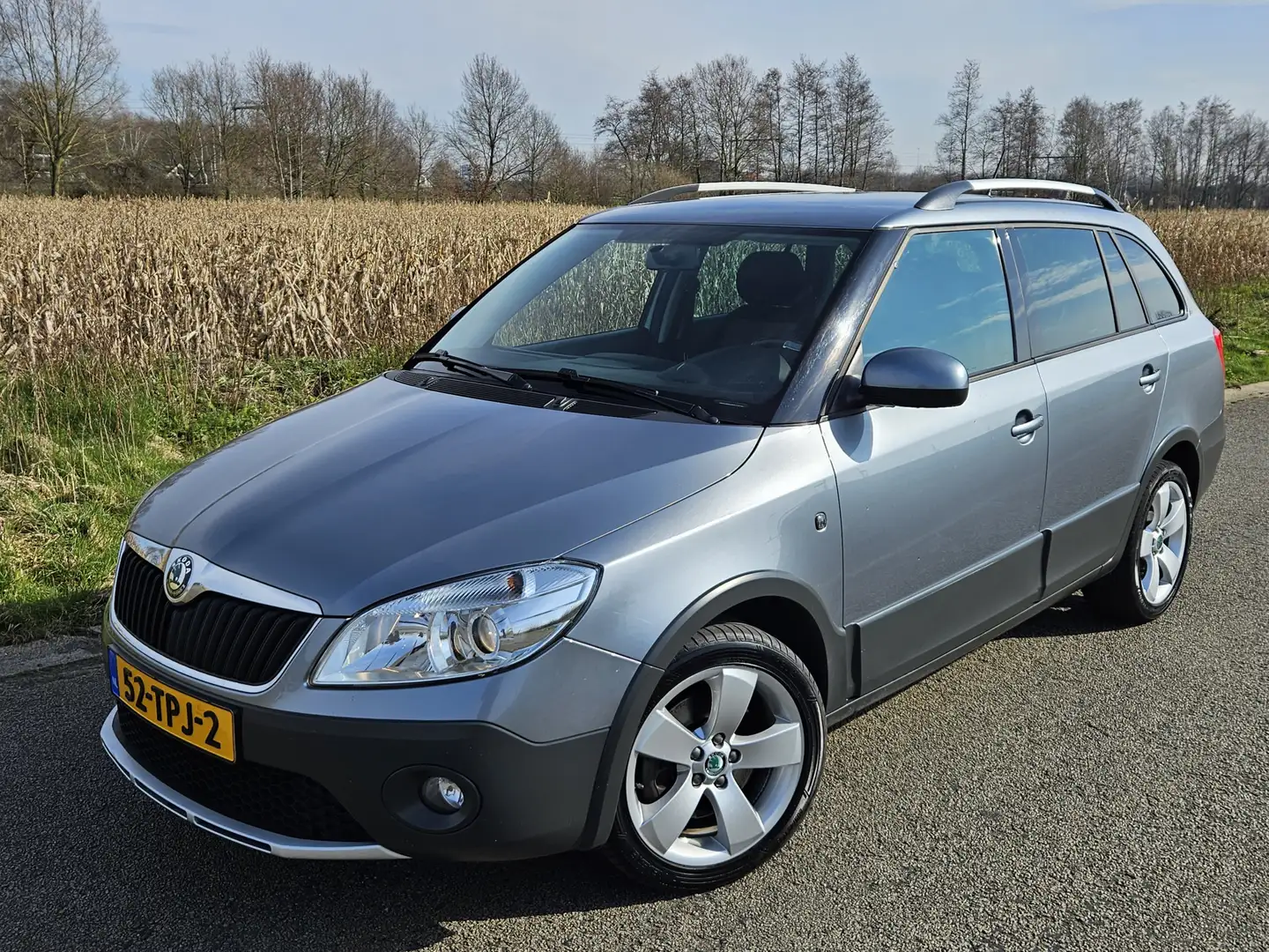 Skoda Fabia Combi 1.2 TSI Scout Grau - 1