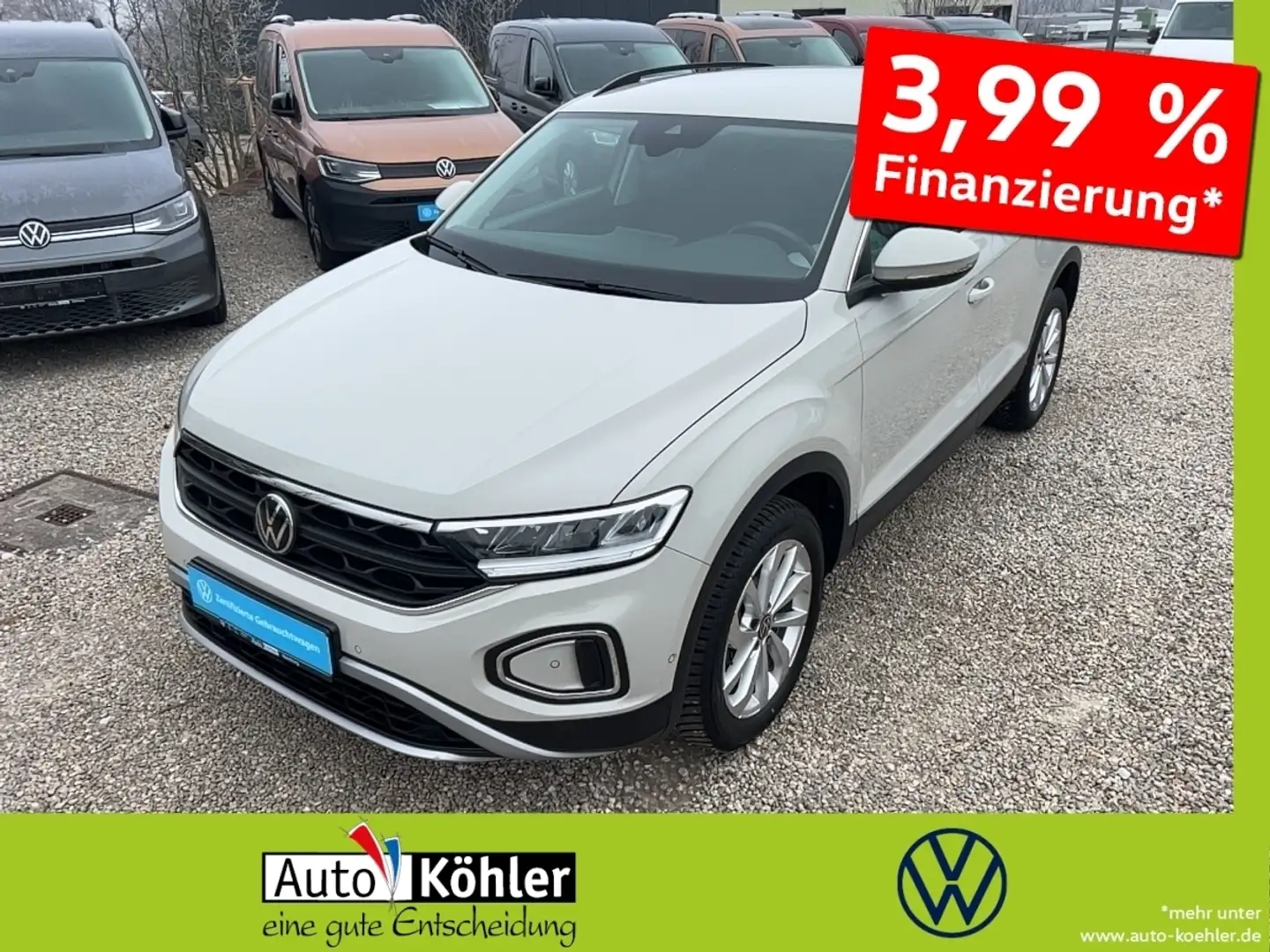 Volkswagen T-Roc Life TSi DSG Aktionspreis! Nur bis zum 28 Juni Gül Grau - 1