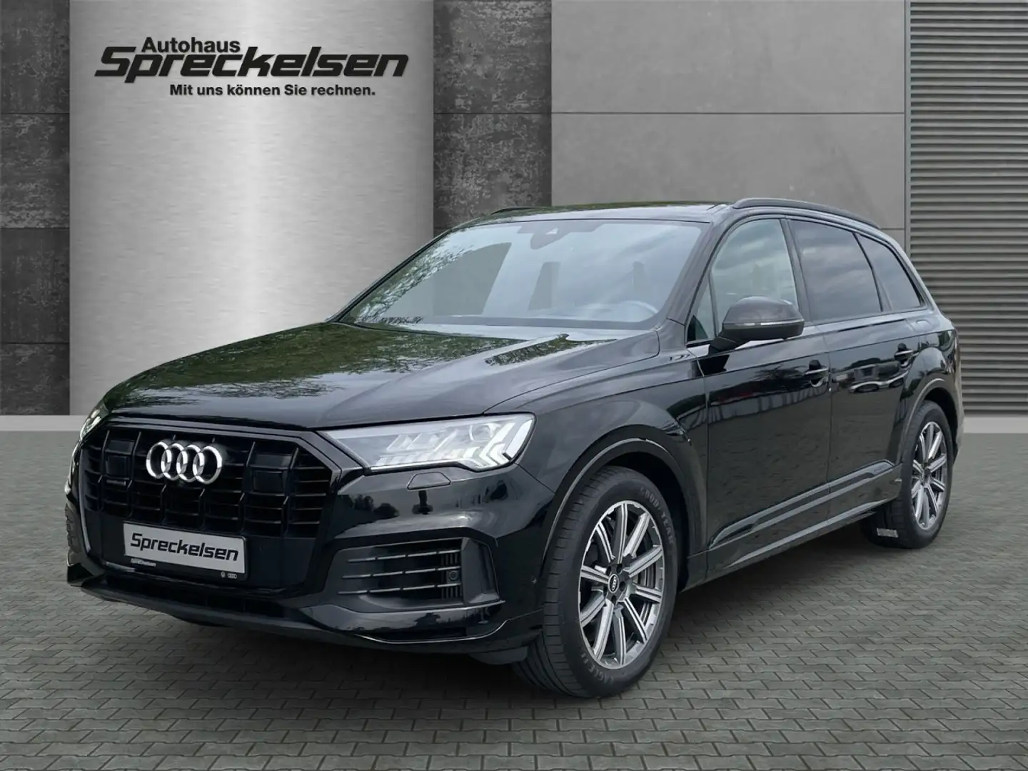 Audi Q7 3.0 TFSI e S line Sport Plus++Head up++Panoramadac Negro - 1