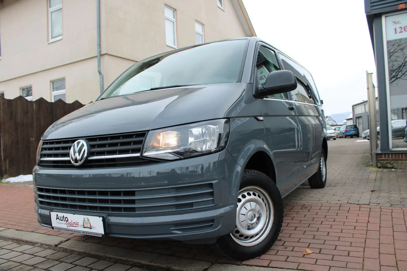 Volkswagen T6 Caravelle |Klima|ESP|AUX|82000KM Gris - 1