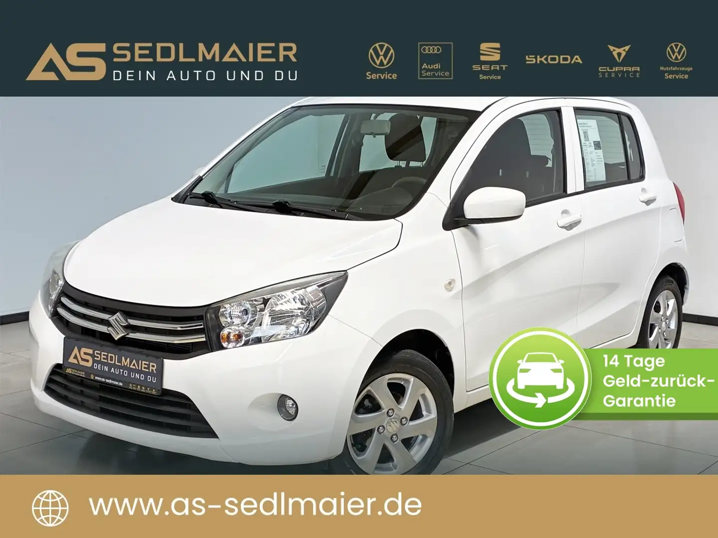 Suzuki Celerio 1.0 Bluetooth|USB|CD|Klima|ISOFIX Weiß - 1