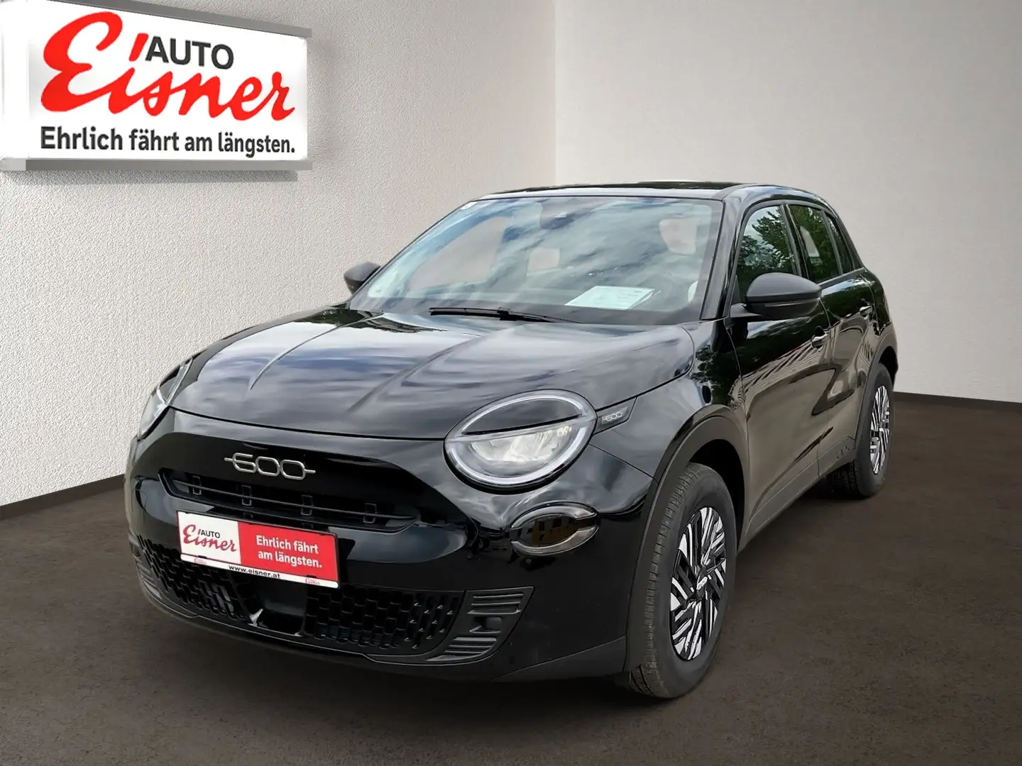 Fiat 600 1.2 AUT LED PDC SoundSys Schwarz - 2