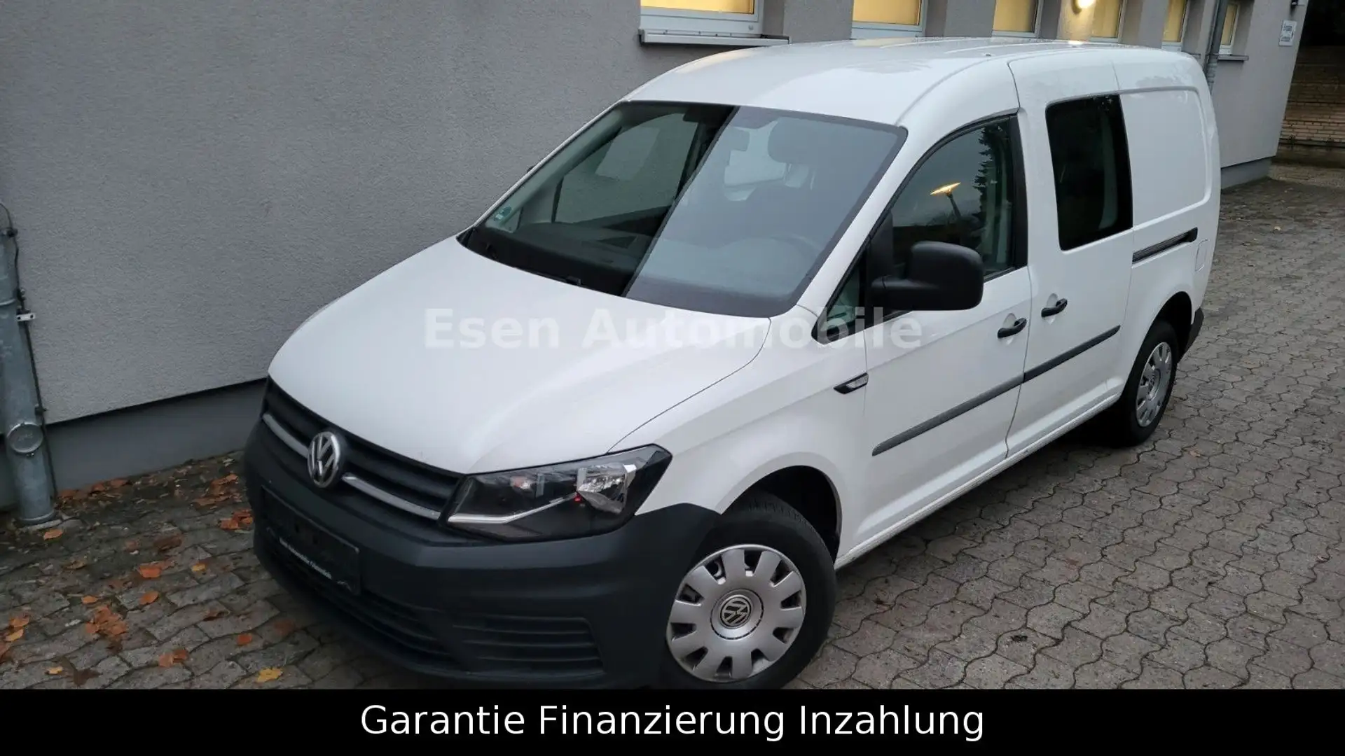 Volkswagen Caddy Nfz Maxi Kombi BMT 5 Sitze 2x Schiebetür Weiß - 2