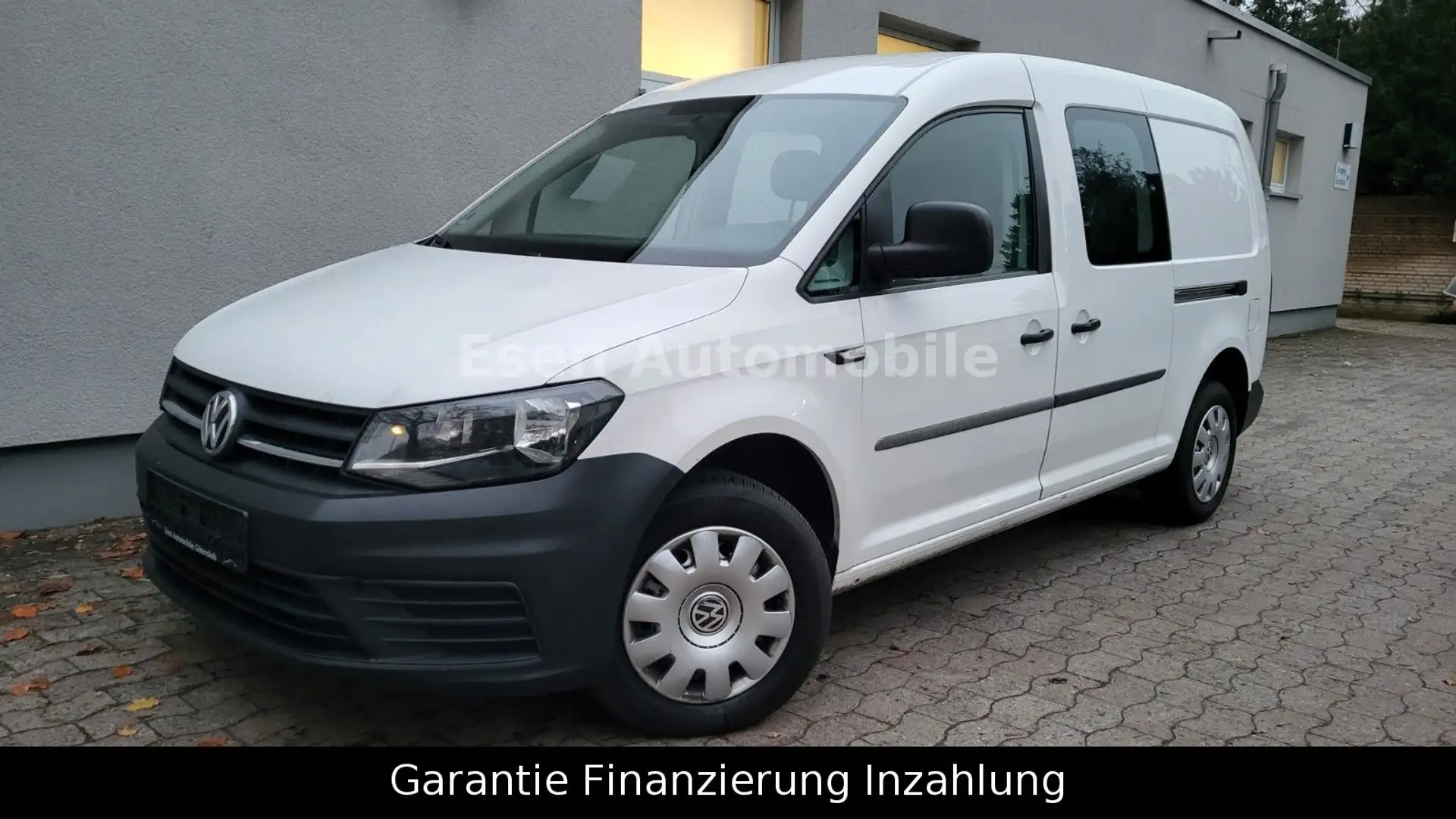 Volkswagen Caddy Nfz Maxi Kombi BMT 5 Sitze 2x Schiebetür Weiß - 1