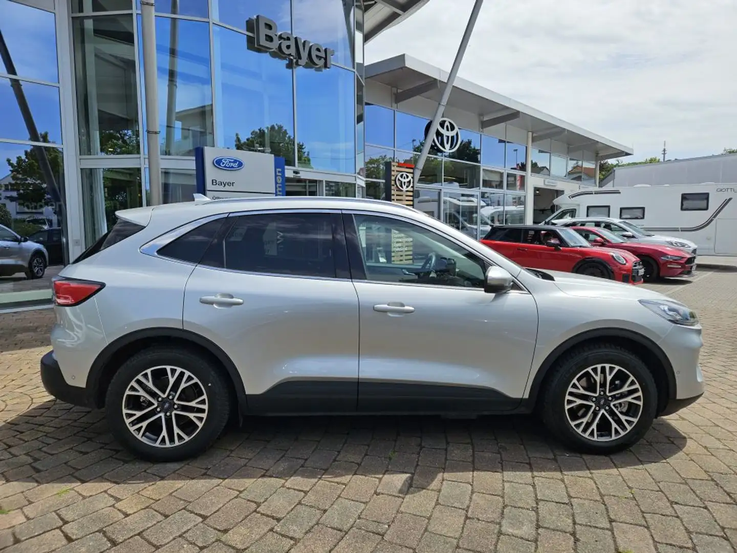 Ford Kuga 2.5 Duratec PHEV TITANIUM X Silber - 2