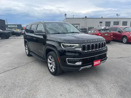 Black 2022 Jeep Wagoneer Series II 4WD SUV / Crossover Four-Wheel Drive 8-Speed Automatic