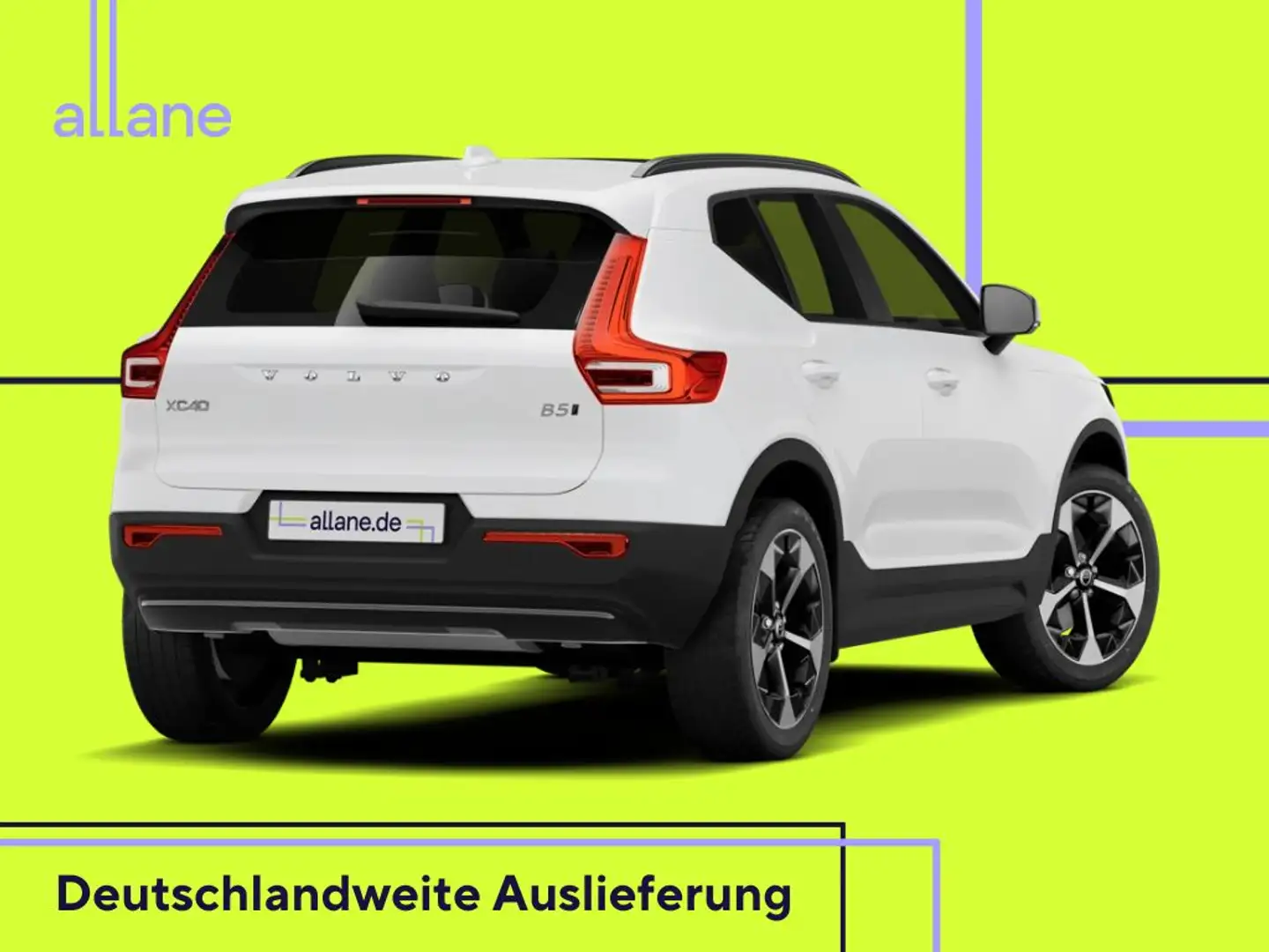 Volvo XC40 B4 Plus Black Edition DCT - Leasing mit Kaufoption Weiß - 2