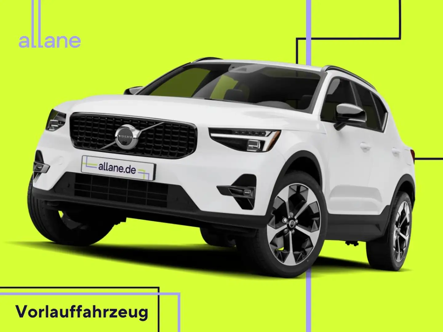 Volvo XC40 B4 Plus Black Edition DCT - Leasing mit Kaufoption Weiß - 1