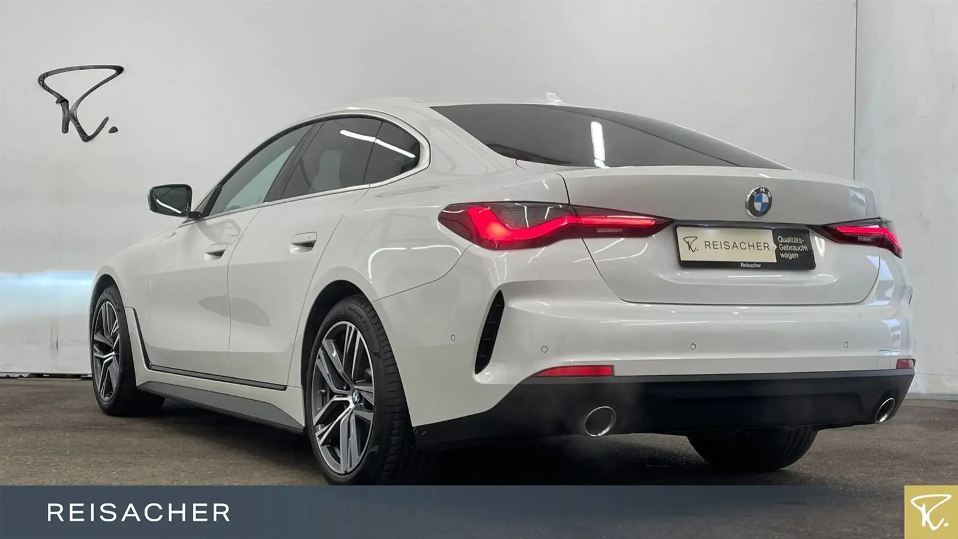 BMW 430 d A xDr. Gran Coupé AHK LCPro HUD ACC 360 18" Weiß - 2