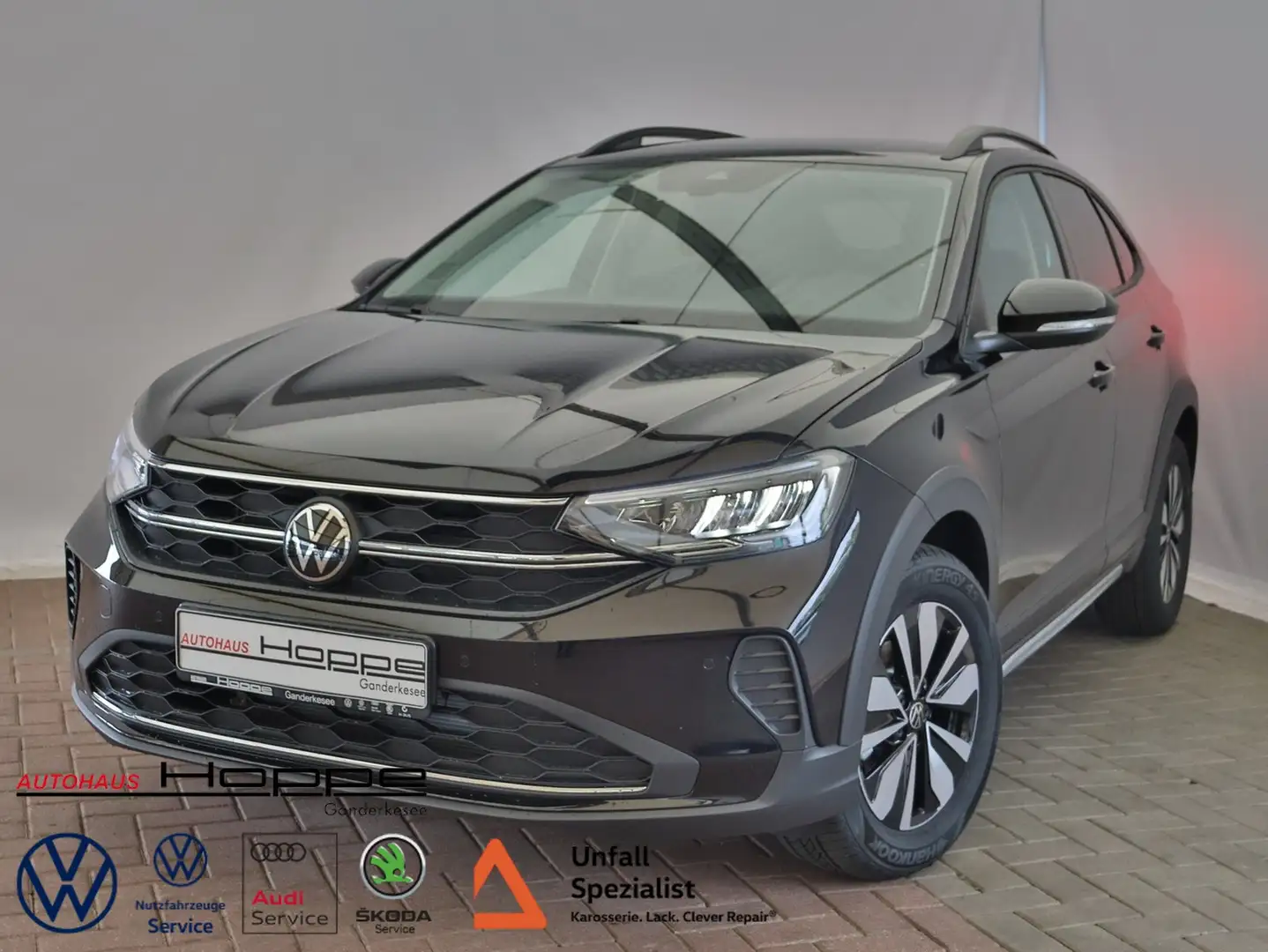 Volkswagen Taigo Goal 1.0 TSI DSG+NAVI+RFK+ACC Noir - 1
