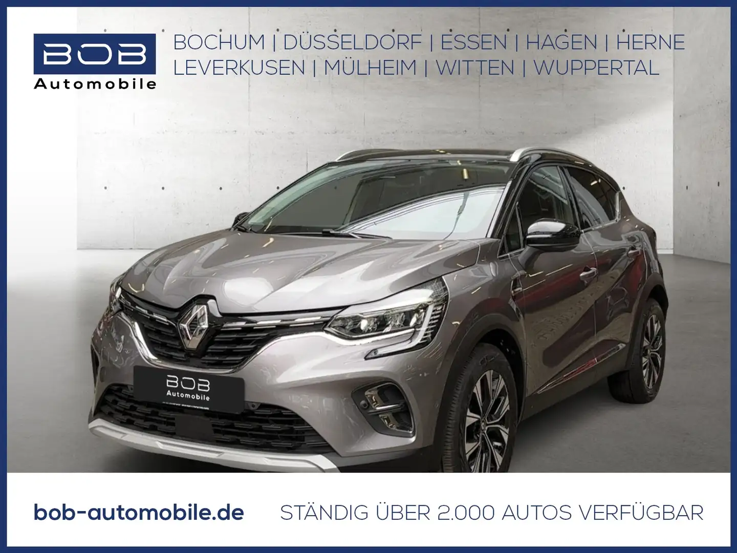 Renault Captur Techno TCe 90 Navi+360°+Klima+Carplay Šedá - 1