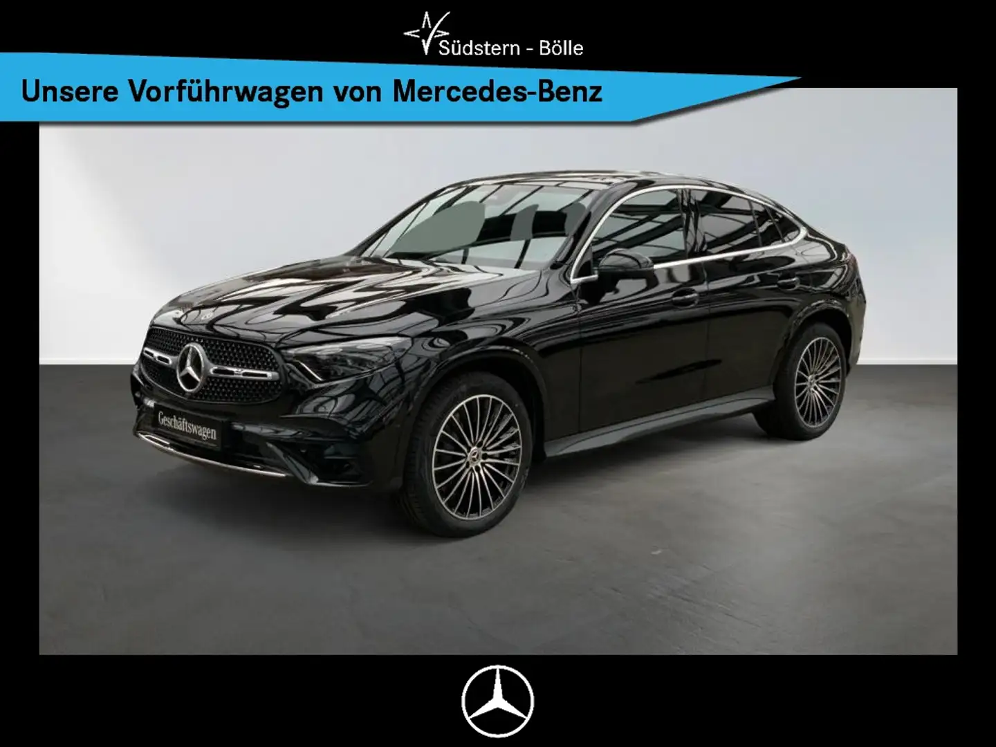 Mercedes-Benz GLC 220 d 4M Coupe AMG+AMBIENTE+DISTRO+MEMORY Schwarz - 1