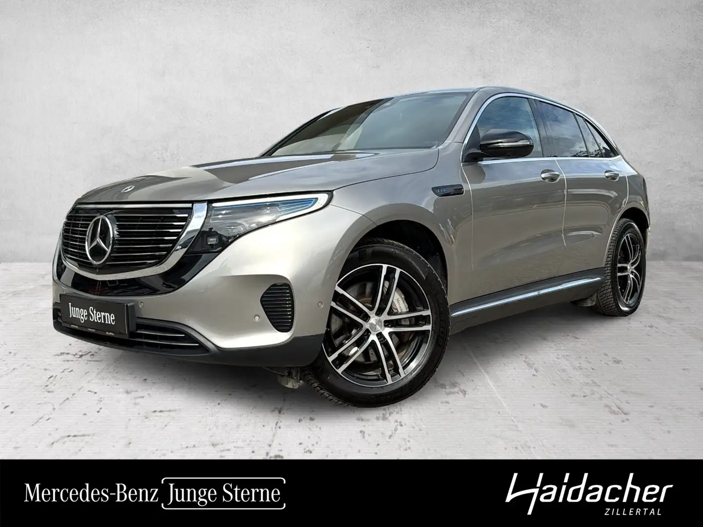 Mercedes-Benz EQC 400 4matic Edition FAP Distr Navi Mbeam MBUX Silber - 1
