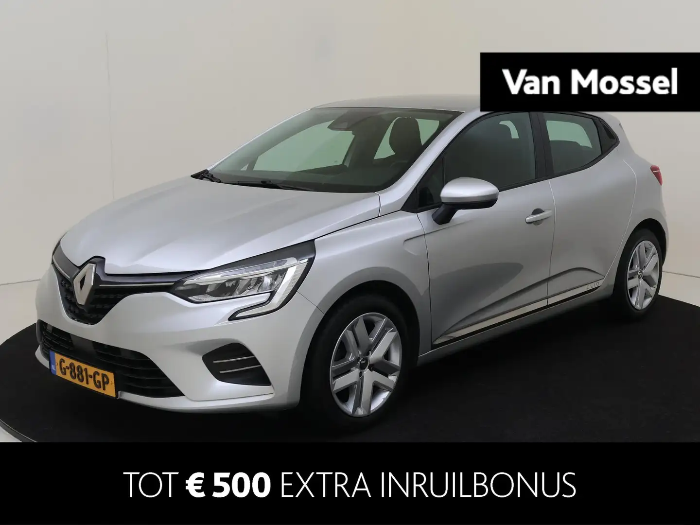 Renault Clio 1.0 TCe 100 PK Zen Airco/ Apple Carplay / Android Grijs - 1
