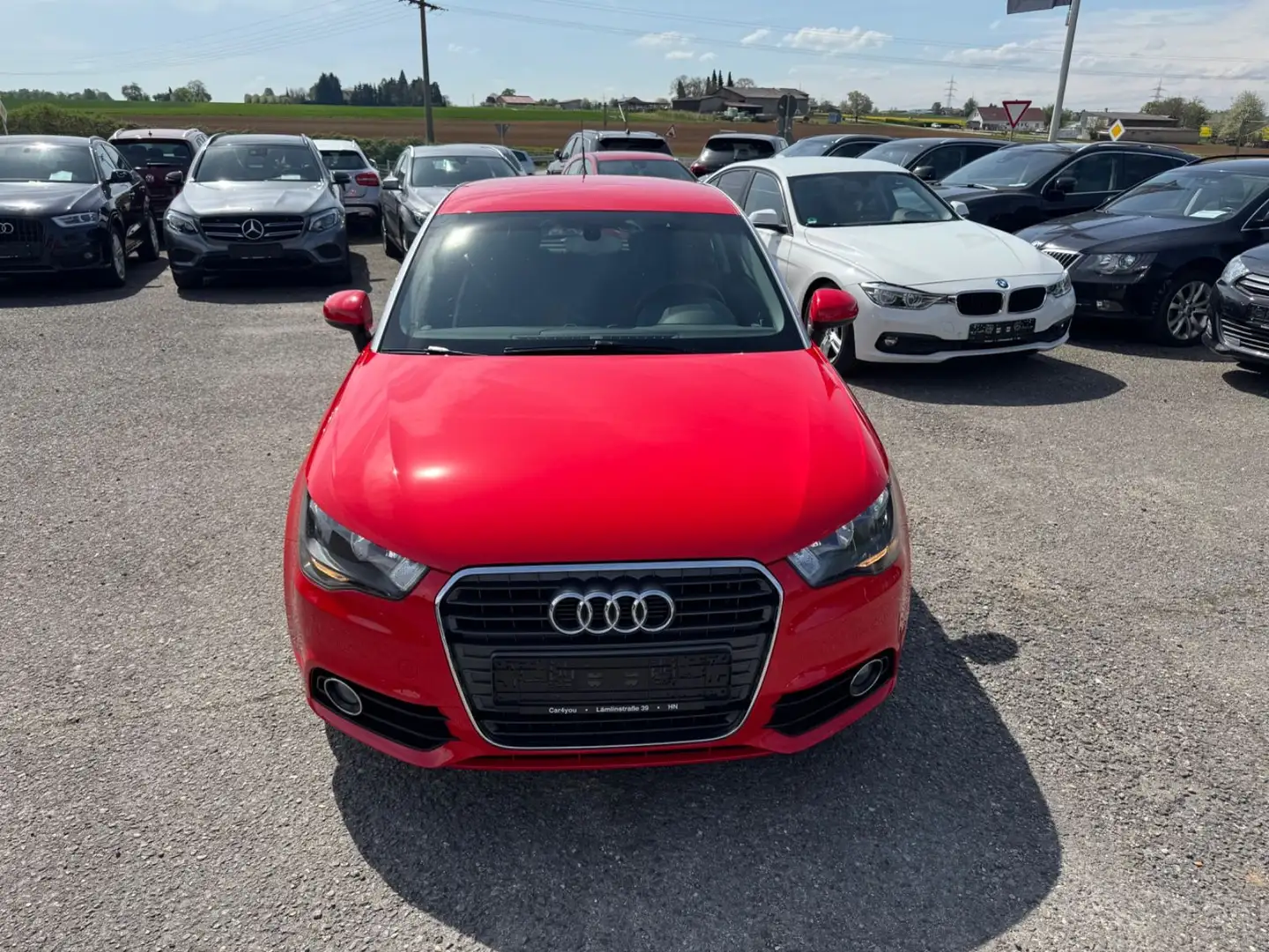 Audi A1 Attraction 1.4 TFSI 1.Hand PDC SHG Steuek Neu Rot - 2