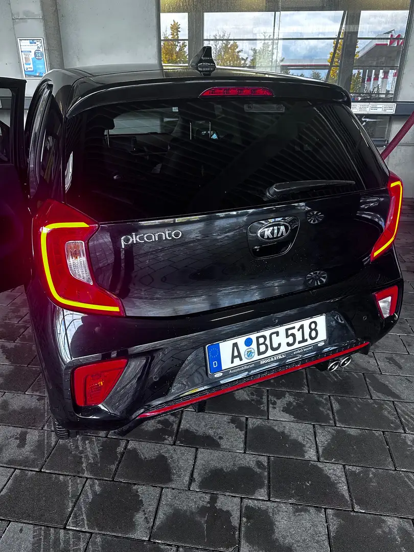 Kia Picanto Picanto 1.0 T-GDI ISG GT Line Schwarz - 2