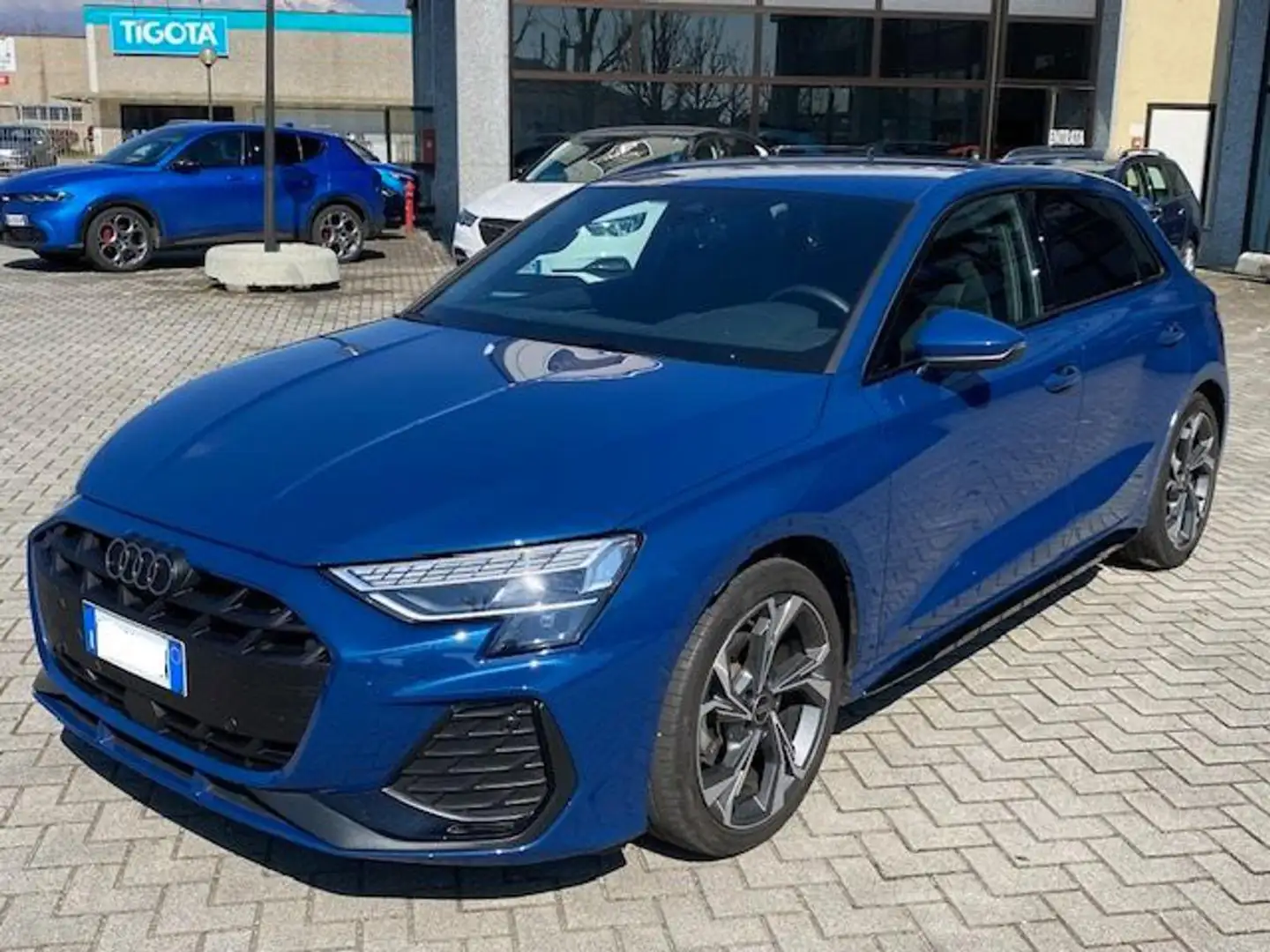 Audi A3 TDI S tronic S line Identity Black Restyling! Blu/Azzurro - 1