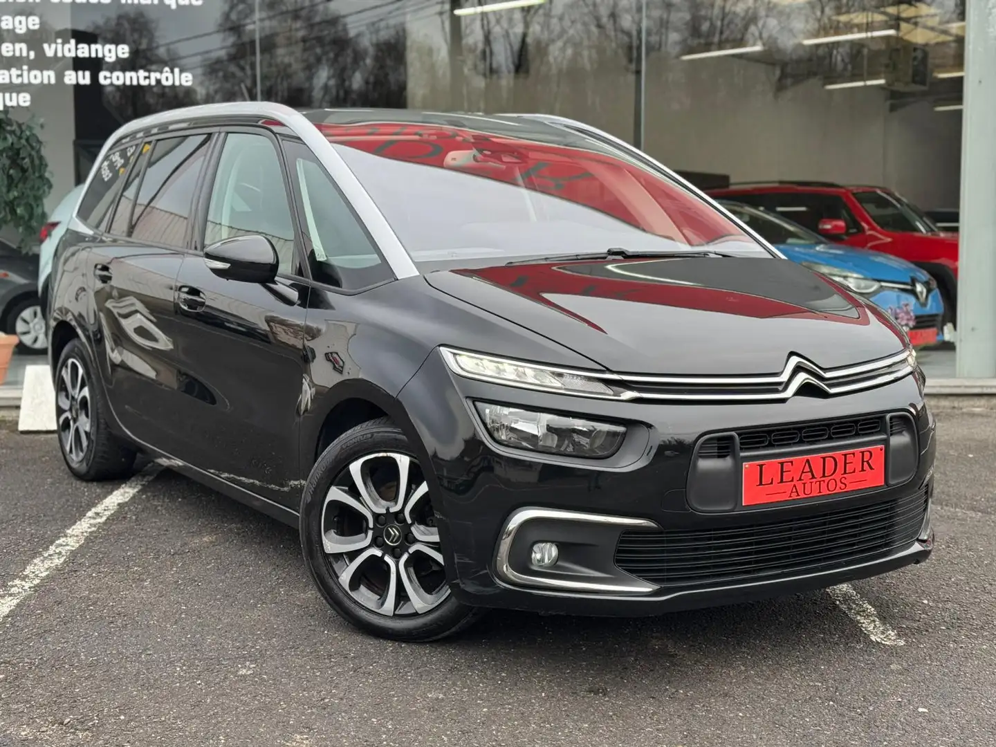 Citroen C4 SpaceTourer 🟩1.5 DIESEL 131CV - 7 PLACES - GPS - GARANTIE Negro - 2
