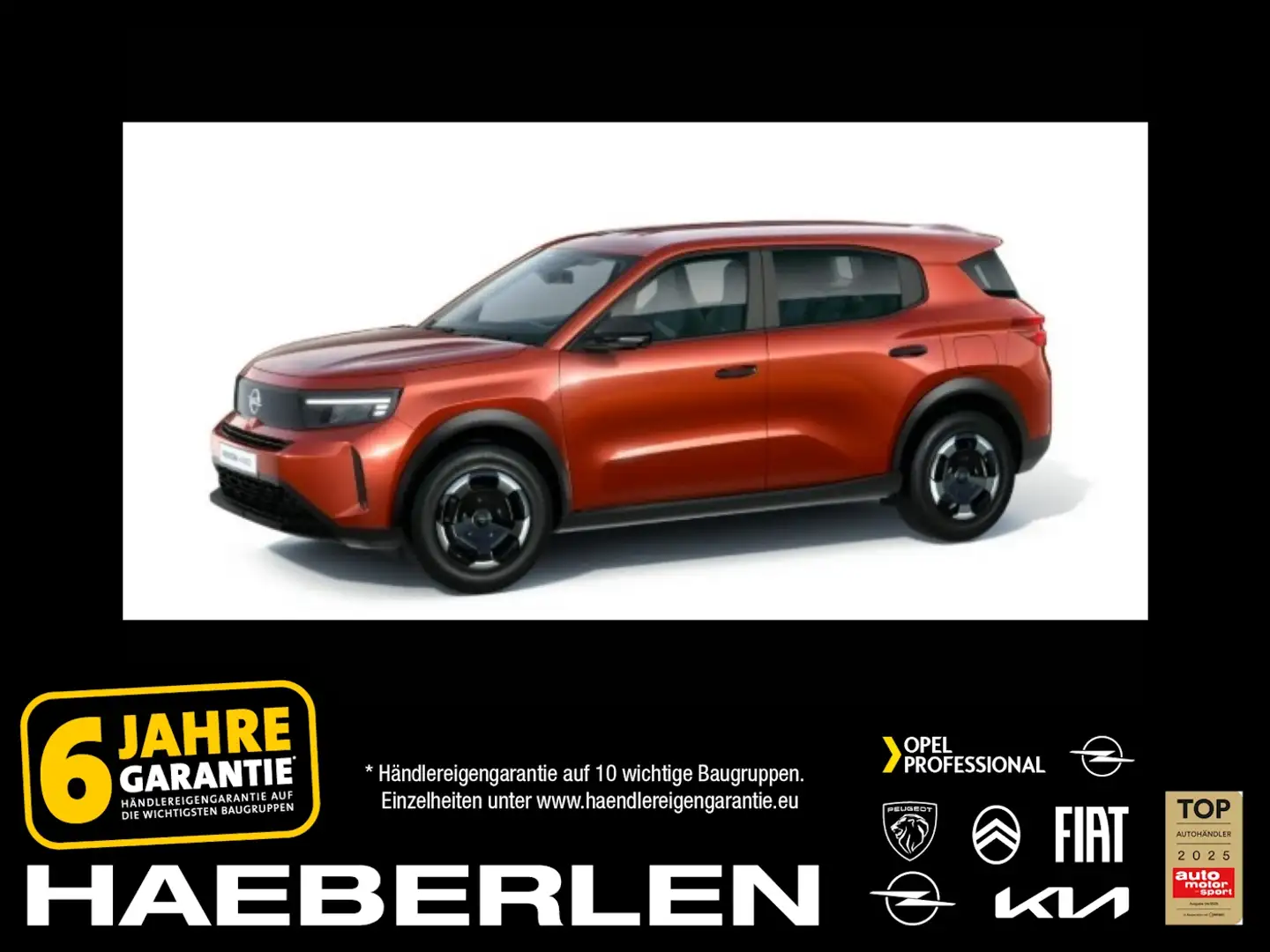 Opel Frontera 1.2 Edition 74kW PDC*SHZ+LHZ*Allwetter Portocaliu - 1