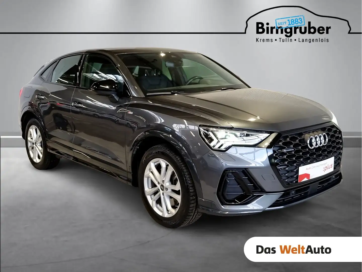 Audi Q3 40 TDI quattro S line ext. Grau - 1