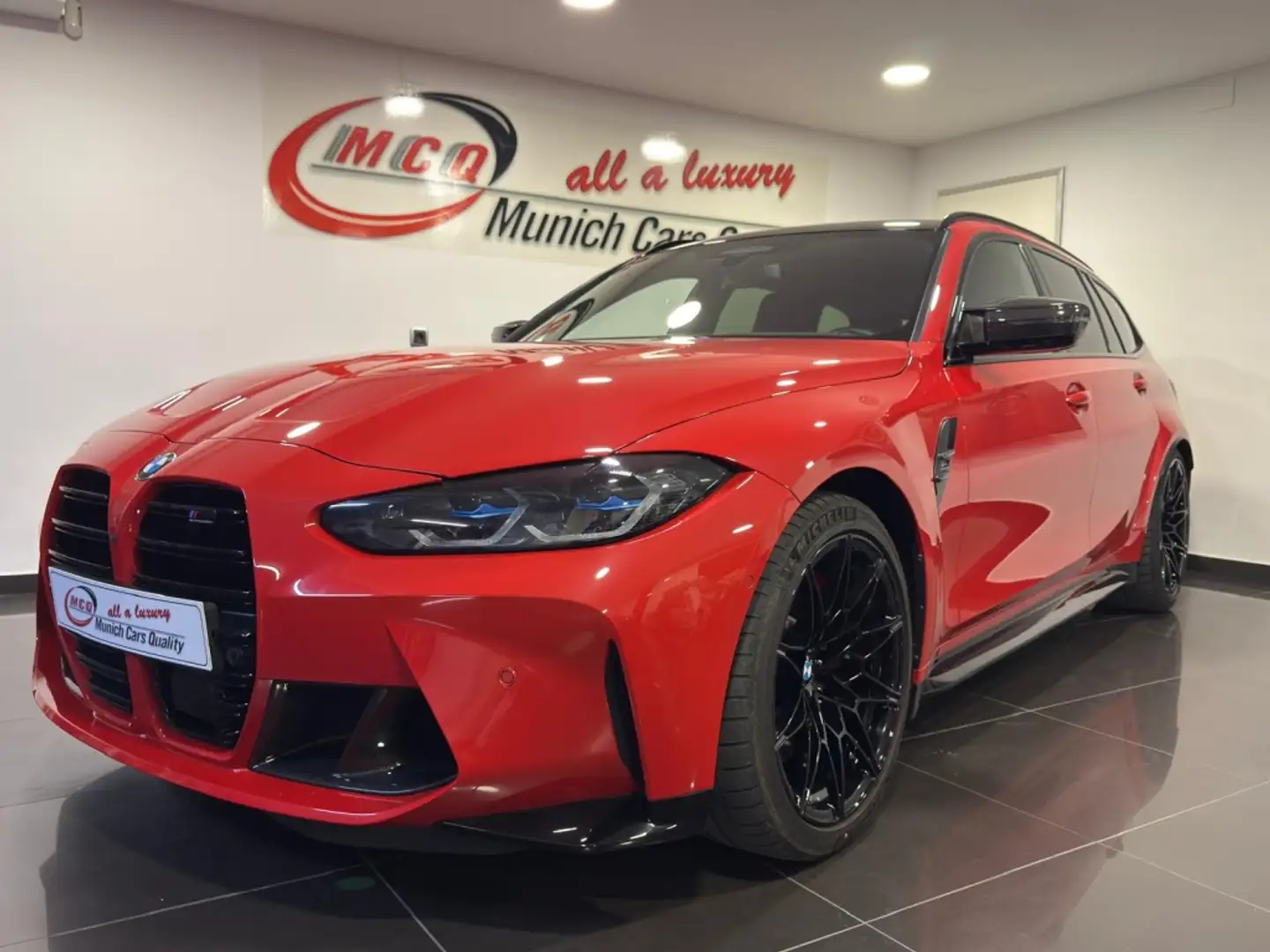 BMW M3 Competition Touring MxDrive Rojo - 2