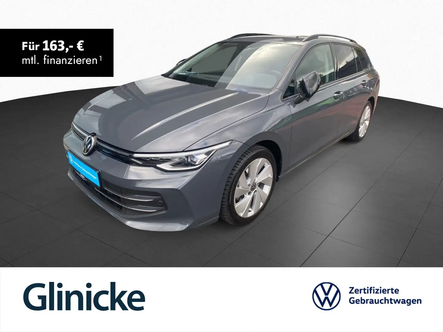 Volkswagen Golf Variant Golf VIII Variant 1.5 eTSI DSG Goal Navi AHK RFK Grau - 1