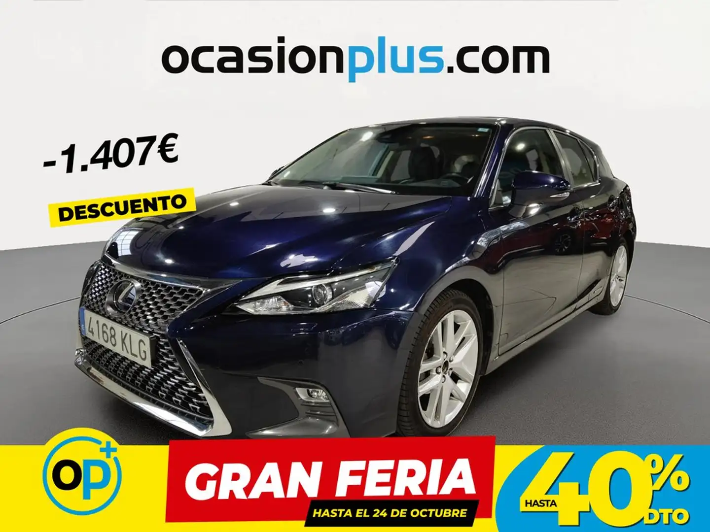 Lexus CT 200h Luxury Azul - 1