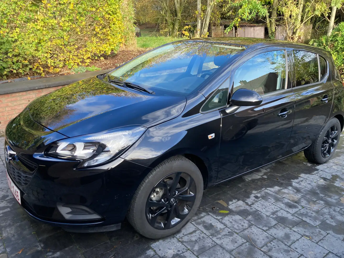 Opel Corsa Corsa 1.2i Black Edition (EU6.2) Zwart - 2