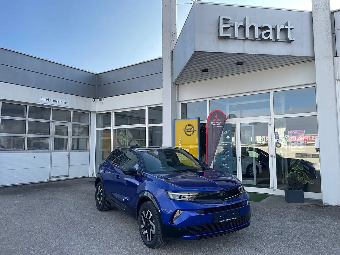 Opel Mokka 1,2 Direct Injection Turbo mHEV Aut. GS Blau - 1