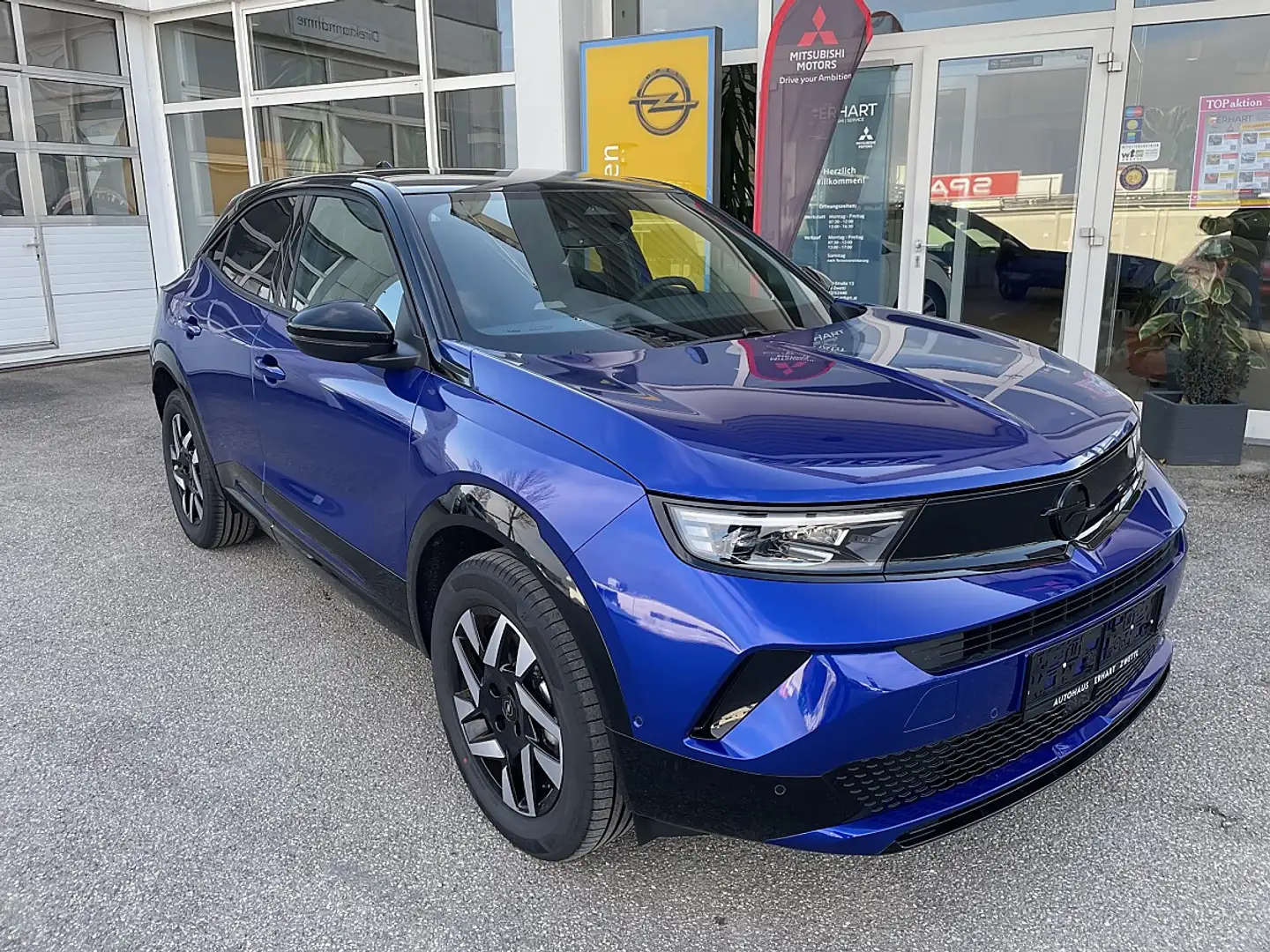 Opel Mokka 1,2 Direct Injection Turbo mHEV Aut. GS Blau - 2