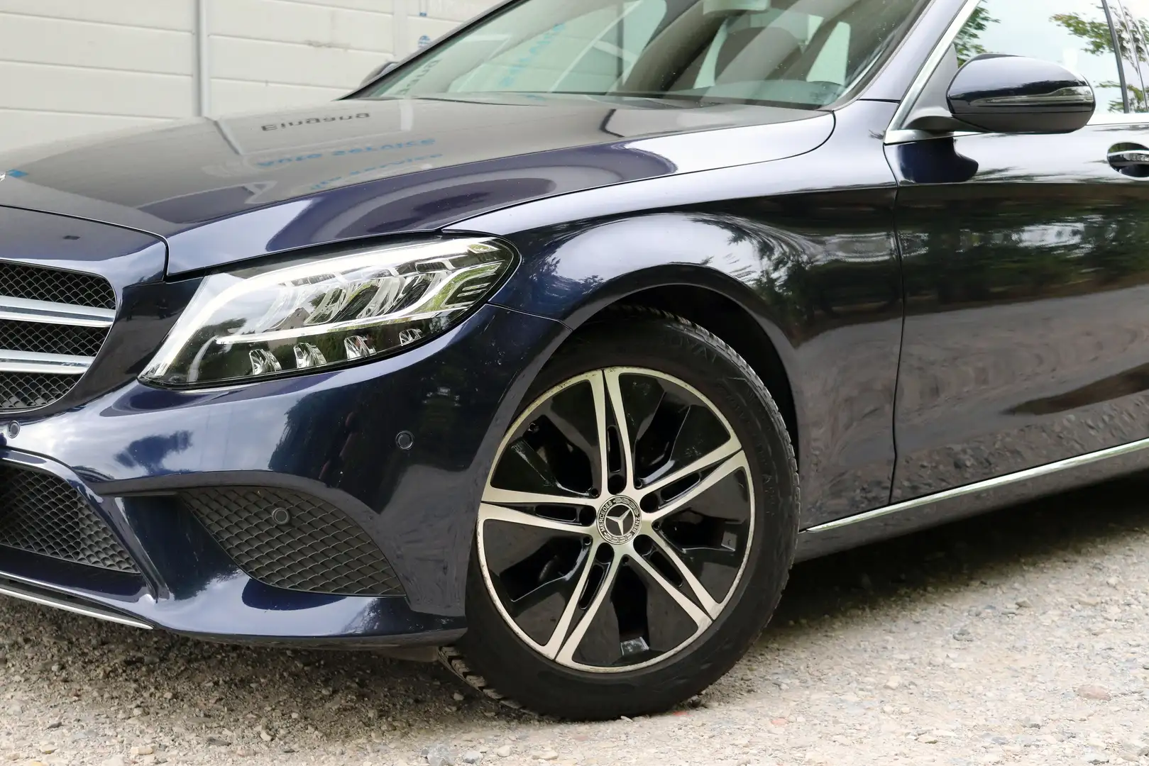 Mercedes-Benz C 180 d T Avantgarde/Leder/LED/Navi/Sithzg/AHK/el Klappe Blau - 2