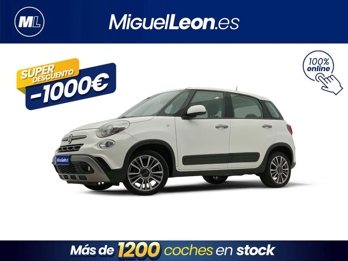 Fiat 500L Cross 1.4 16v 70 kW (95 CV) S&S Blanco - 1