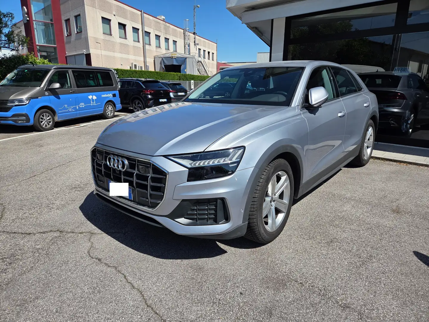 Audi Q8 Q8 45 3.0 tdi mhev quattro tiptronic Argento - 1
