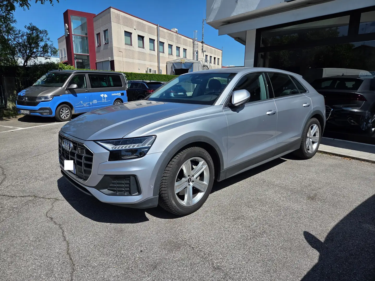 Audi Q8 Q8 45 3.0 tdi mhev quattro tiptronic Argento - 2