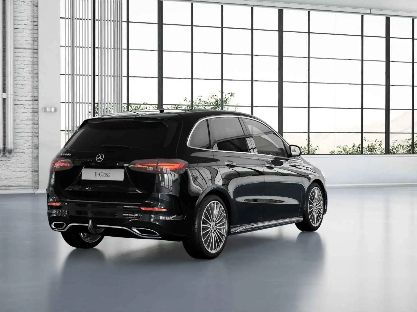 Mercedes-Benz B 250 e Business Solution AMG Schwarz - 2
