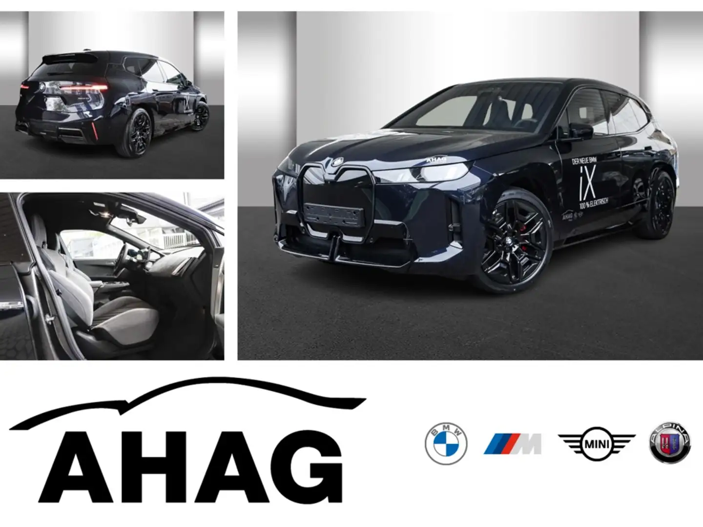 BMW iX xDrive45 M Sportpaket Innovationsp. Klimaaut. Schwarz - 1