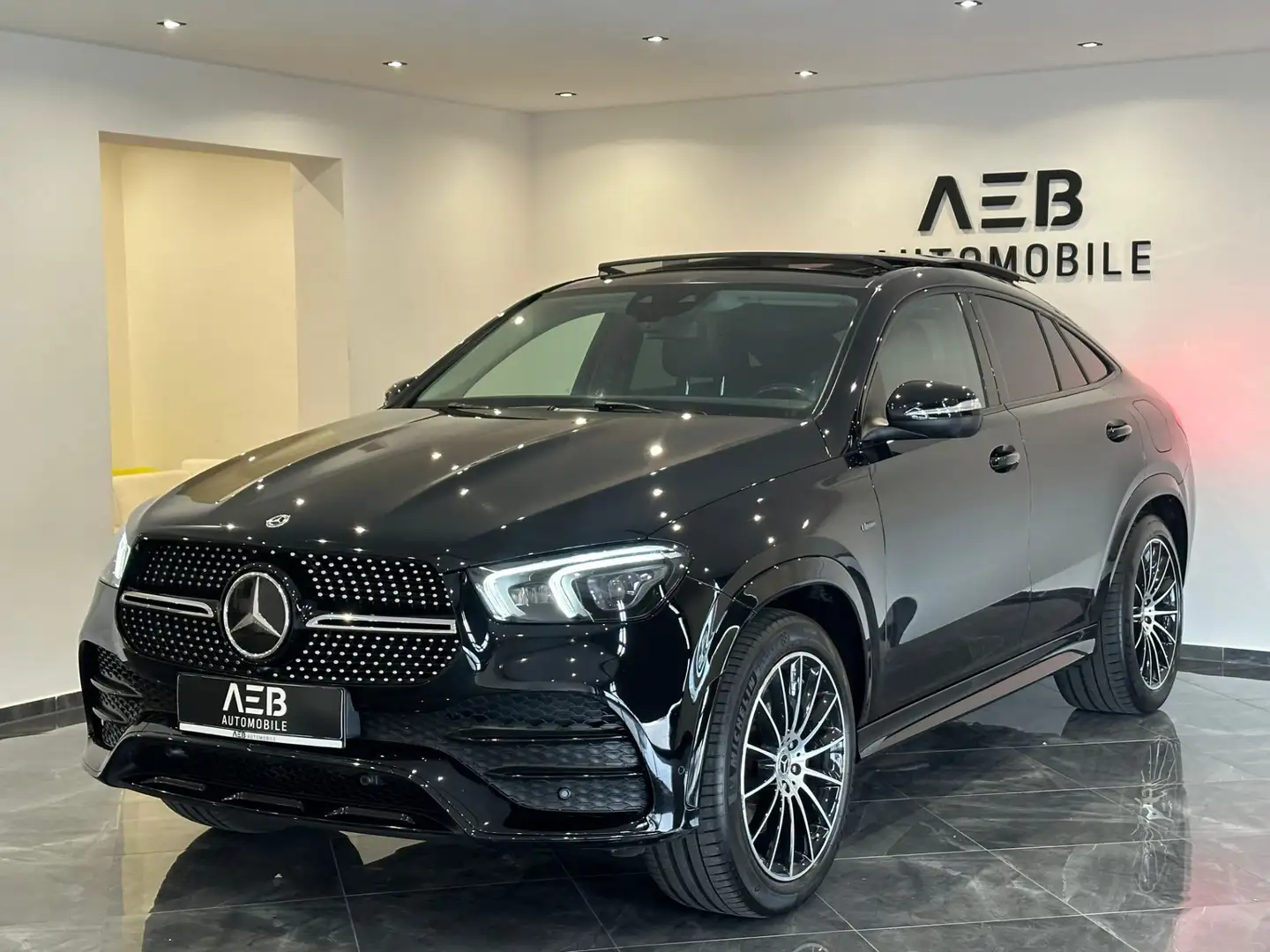 Mercedes-Benz GLE 350 e Coupé PHEV 4MATIC Aut.**AMG-LINE**NIGHT-PAKET** Zwart - 1
